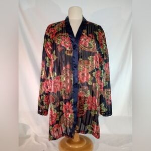 Vtg Victoria Secret Sheer Intimate Robe
